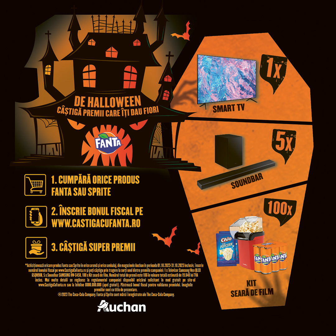 CAMPANIE FANTA HALLOWEEN AUCHAN